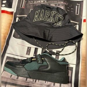 Bundled the Market X Puma Bucket Hat w the Market X Puma Slipstream sneaker
